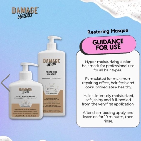 Damage Undo ➰ HAIR RESTORING MASQUE - Picture 5 of 5